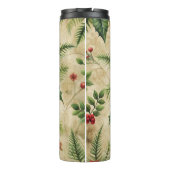 Elegante Weihnachtsreise Umarmung - Holiday Therma Thermosbecher (Rückseite)