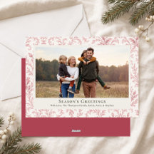 Elegante Weihnachtsrote Blätter Feiertagsfoto