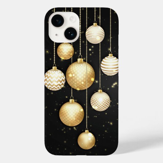 Elegante Weihnachtsschmuck Case-Mate iPhone Hülle (Rückseite)