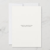 Elegante Weihnachtsschmuck Drei Foto Feiertagskarte (Rückseite)