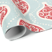 Elegante Weihnachtsschmuck-Geschenkverpackung Geschenkpapier (Rolleneckpunkt)