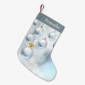 Elegante Weihnachtsschmuck Weihnachtsfeiertag Kleiner Weihnachtsstrumpf (Vorderansicht (hängend))