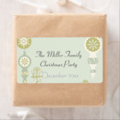 Elegante Weihnachtswasserflasche (Insitu)