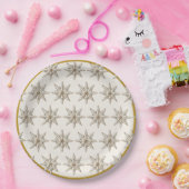 Elegante Weihnachtszeitschriften-Teller | Rustikal Pappteller (Party)