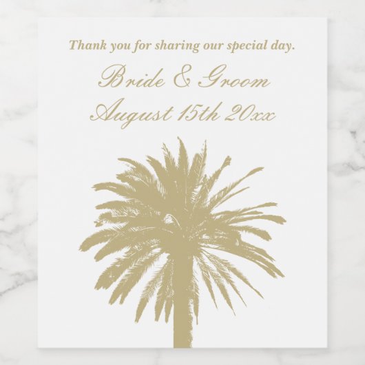 Elegante Weinflaschen für schicke Hochzeiten am St Weinetikett (Einzelnes Label)