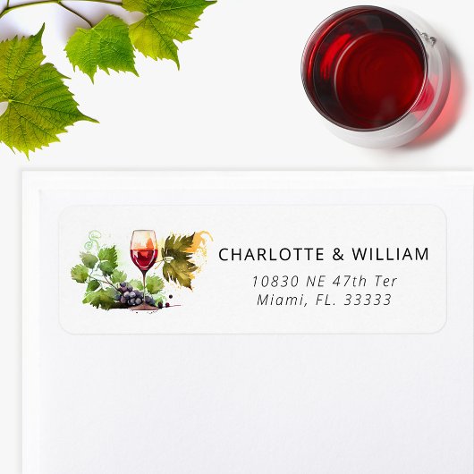 Elegante Weinkultur Hochzeit