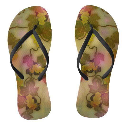 Elegante Weinroute Mendrisiotto Badesandalen (Fußbett)