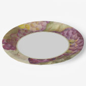 Elegante Weinroute Mendrisiotto Pappteller (Schrägansicht)