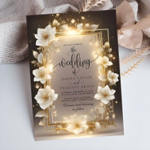 Elegante weiße Blume bei Hochzeiten