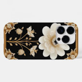 Elegante weiße Blume Case-Mate iPhone Hülle (Rückseite (Horizontal))