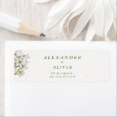 Elegante weiße botanische Blumenhochzeit (Insitu)