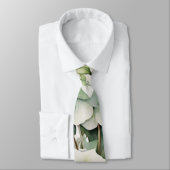 Elegante weiße, grüne Hydrangeas mit Blumen Krawatte (Gebunden)