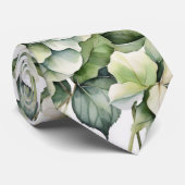 Elegante weiße, grüne Hydrangeas mit Blumen Krawatte (Gerollt)