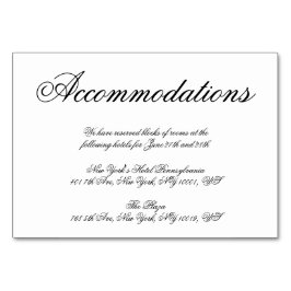 Elegante weiße Minimal-Hochzeitskarten Tischnummer