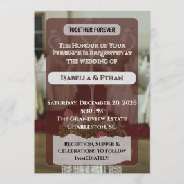 Elegante weiße Rosen-Empfangstische klassische Hoc Einladung