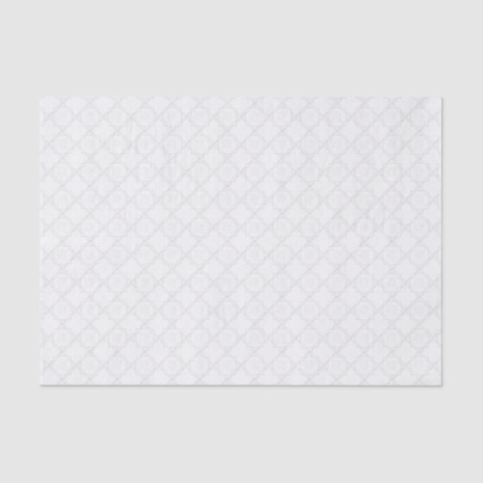 Elegante weiße Spitze Seidenpapier (Vorderseite)