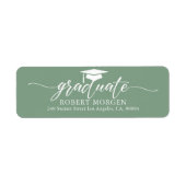 Elegante weiße Typografie im Hintergrund der Sage  (Vorne)