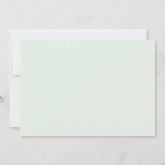 Elegante weiße, weisse und goldene Blume Leere Einladung (Rückseite)