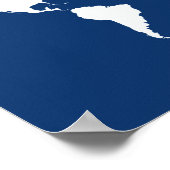 Elegante Welt der Marine Poster (Ecke)