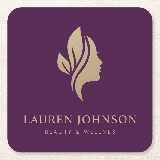 Elegante Werbeartikel für Ihr Unternehmen Rechteckiger Pappuntersetzer (Vorderseite)