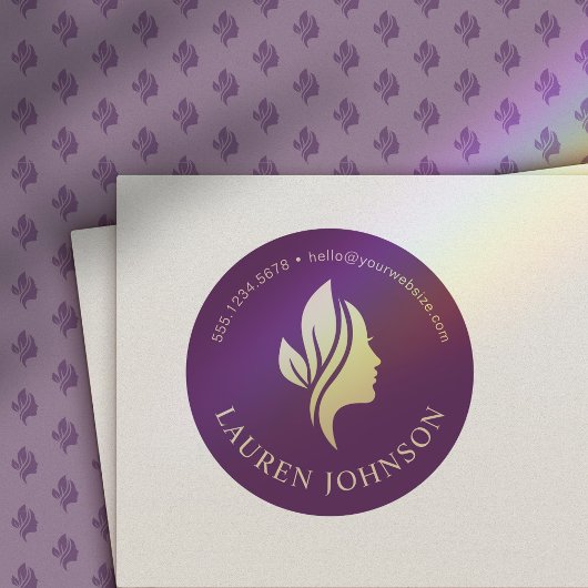 Elegante Werbeartikel für Ihr Unternehmen Runder Aufkleber