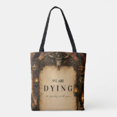Elegante westliche Halloween-Party Tasche (Rückseite)