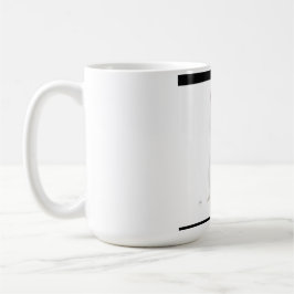 Elegante White Cat Keramik Tasse