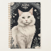 Elegante White Cat Planer (Vorderseite)