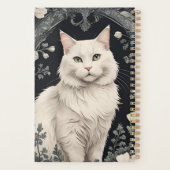 Elegante White Cat Planer (Rückseite)