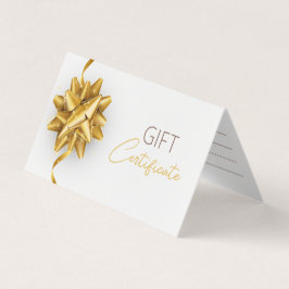 Elegante White Gold Bow Klassik Luminous Geschenkk