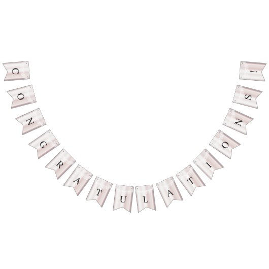 Elegante White Lace Floral Bunting Flag Wimpelkette (Alle)