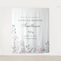 Elegante White Magnolia und Eukalyptus Wedding