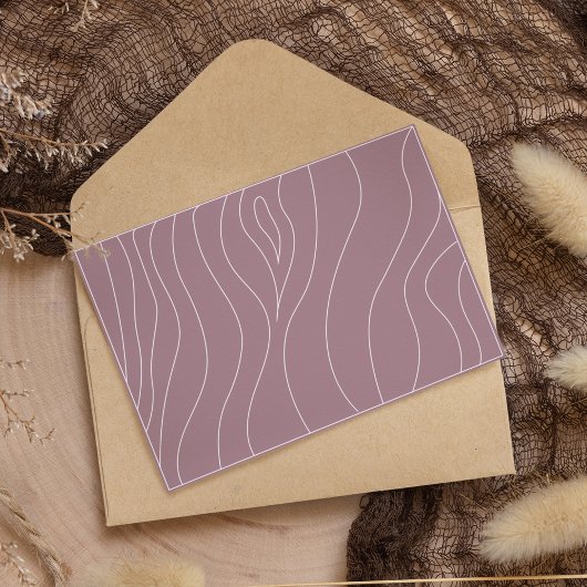 Elegante WHITE Minimal Lines Save the Date Karte