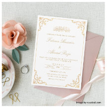 Elegante White Nikah Islamische Hochzeit