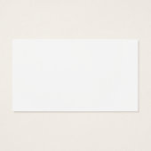 Elegante White Script Wedding Website Mini Card (Rückseite)