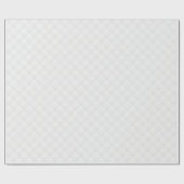 Elegante White Wedding Geschenkpapier (Flach)