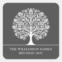 Elegante Wiedersehen der modernen Baumfamilie