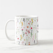 Elegante Wildblume 2024 Graduate Kaffeetasse (Links)