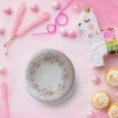 Elegante Wildblume Blumenmuster Sommerhochzeit Pappteller (Party)