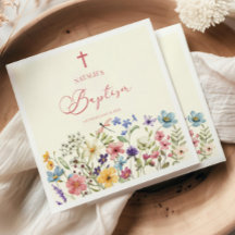 Elegante Wildblume Blumentaufen