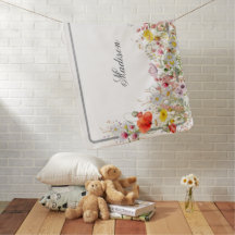 Elegante Wildblume Boho benutzerdefinierte Skriptn