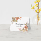 Elegante Wildblume Boho Karte (Gelbe Blume)