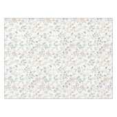 Elegante Wildblume Boho Tischdecke (Vorderseite (Horizontal))