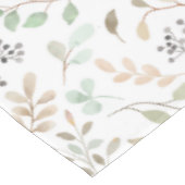 Elegante Wildblume Boho Tischdecke (Schrägansicht)