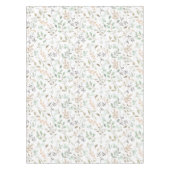 Elegante Wildblume Boho Tischdecke (Vorderseite)