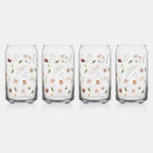 Elegante Wildblume Dosenglas (Links)