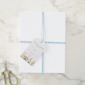 Elegante Wildblume Felderpreise Geschenkanhänger (Mit Garn)