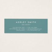 Elegante Wildblume Field Earring Display Card (Rückseite)