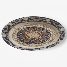 Elegante Wildblume Floral Viktorianische Keramik W Pappteller