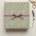 Elegante Wildblume Gartengarten Grün Geschenkpapier<br><div class="desc">Hübsches Elegant Watercolor Wildblume Garden Wrapping Paper ist der perfekte Weg,  um Ihren Lieben zu zeigen,  dass Ihnen wichtig ist. Unser Packpapier ist in zwei Sorten Premium Papier und in fünf Größen erhältlich und hat alle Ihre Geschenkverpackungsbedürfnisse abgedeckt - denn die Präsentation ist genauso wichtig wie die Gegenwart!</div>